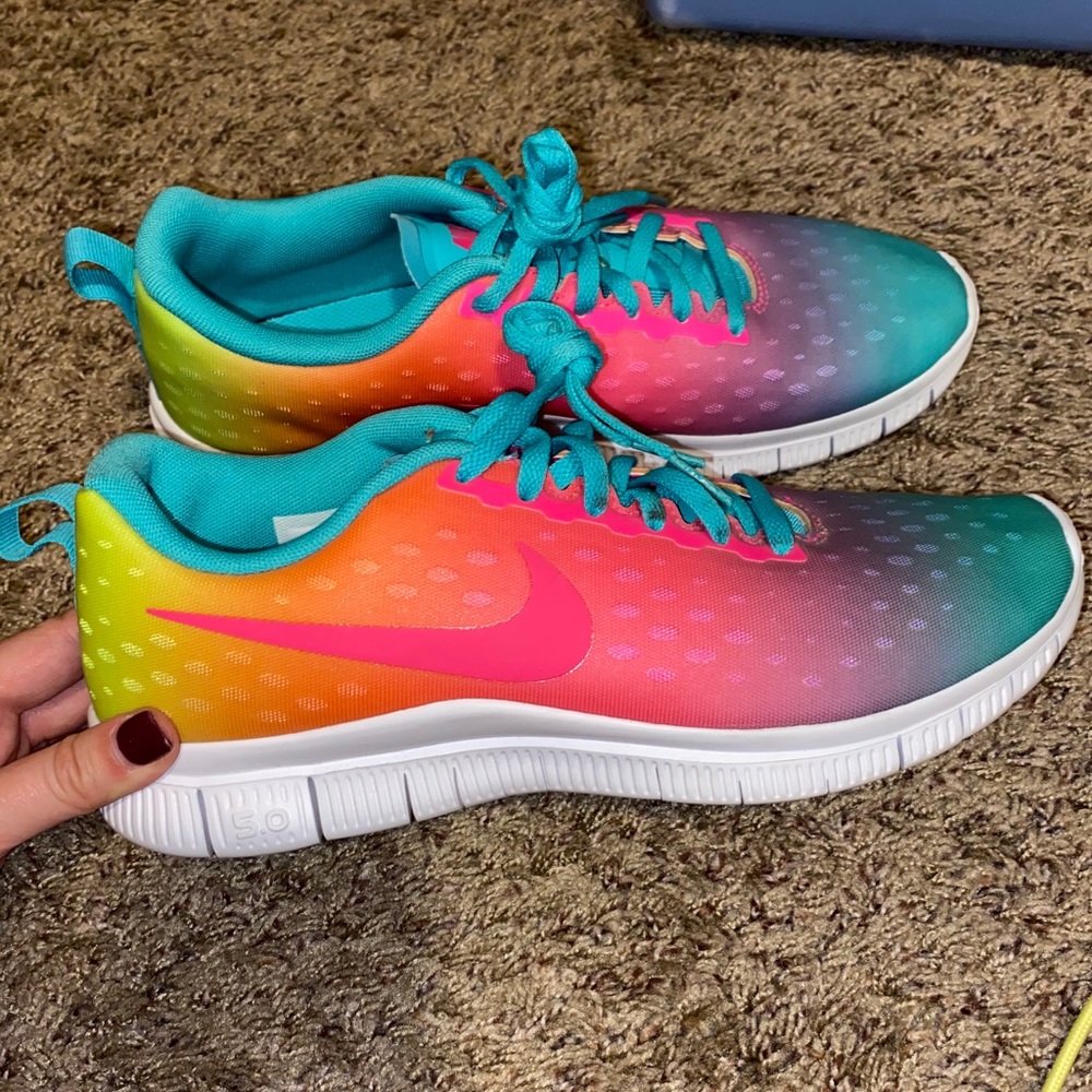 Rainbow Nike Free Run